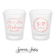 Frosted Double-Sided Shot Glass #142F - Cheers To