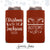 Jingle Juice - Slim 12oz Wedding Can Cooler #20S