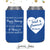 Slim 12oz Wedding Can Cooler #24S - A Happy Marriage