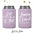 Wedding Can Cooler & Cup Package #144 - I'll Drink To That - Custom - Wedding Drink Favor Combo Pack, Beer Cup, Stadium Cup Favor