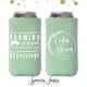 Slim 12oz Wedding Can Cooler #180S - We Interrupt Farming Season