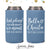 Slim 12oz Wedding Can Cooler #170S - Just Joking We Meant