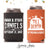 Wedding Regular & Slim Can Cooler Package #176RS - Till Death Do Us Part - Custom - Wedding Favor Package, Wedding Favor, Halloween Favors