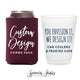 Custom Can Cooler & Frosted Cup Package - Your Custom Design