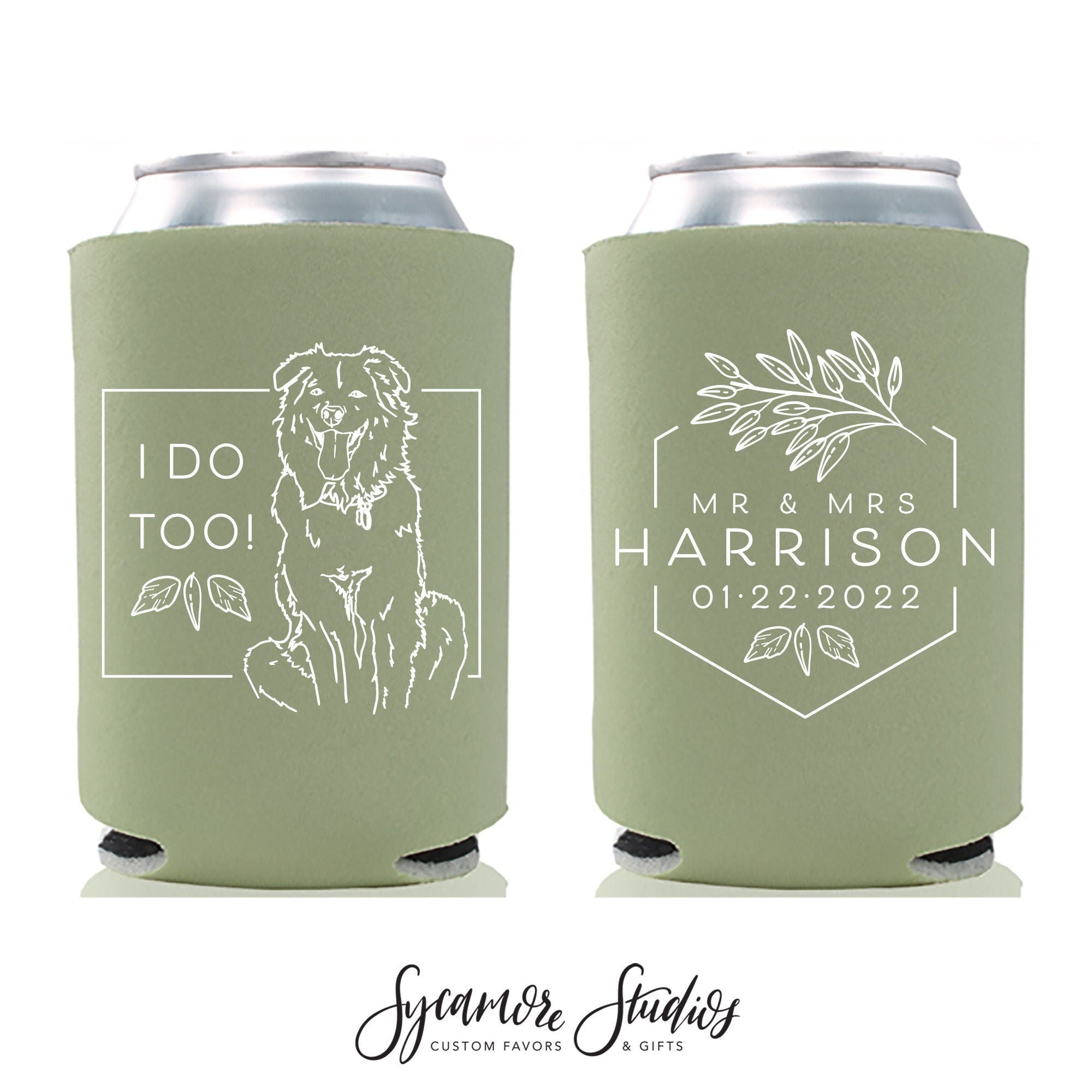 I'll Drink to That Wedding Can Cooler 151R Custom Wedding Favors