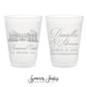Custom Venue Illustration - 12oz or 16oz Frosted Unbreakable Plastic Cup #189