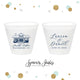 Custom Venue Illustration - 9oz Frosted Unbreakable Plastic Cup #191