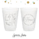 Custom Pet Illustration - 8oz or 10oz Frosted Unbreakable Plastic Cup #192