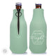 Collapsible Foam Zippered Bottle Cooler #195Z - To Have and To Hold