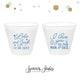I Love You to the Moon and Back- 9oz Frosted Unbreakable Plastic Cup #181