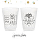 Custom Pet Illustration - 8oz or 10oz Frosted Unbreakable Plastic Cup #188