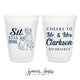 Custom Pet Illustration - 8oz or 10oz Frosted Unbreakable Plastic Cup #205