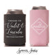 Wedding Regular & Slim Can Cooler Package #194RS - Cheers To