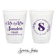 Cheers To - 12oz or 16oz Frosted Unbreakable Plastic Cup #193