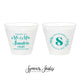 Cheers To - 9oz Frosted Unbreakable Plastic Cup #193
