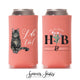 Full Color Slim Can Cooler #2FS - Wedding Can Coolers