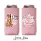 Full Color Slim Can Cooler #5FS - Wedding Can Coolers