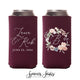Full Color Slim Can Cooler #12FS - Wedding Can Coolers
