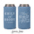 Regular & Slim Can Cooler Wedding Package #214RS - Custom Pet Illustration - Cheers - Wedding Favor Package, Wedding Favors, Can Holder