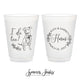 Custom Pet Illustration - 12oz or 16oz Frosted Unbreakable Plastic Cup #192