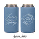 Slim 12oz Wedding Can Cooler #206S - Forever and Always