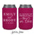 All Because Two People Fell In Love - Neoprene Wedding Can Cooler #210N