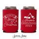 Merry Christmas - Family Party - Holiday Can Cooler #16R