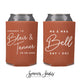 Wedding Can Cooler #162R - Cheers To
