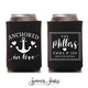 Anchored In Love - Wedding Can Cooler #172R