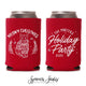 Holiday Can Cooler #23R - Meowy Christmas