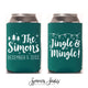 Jingle and Mingle - Holiday Party - Holiday Can Cooler #21R