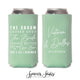 Can't Stop This Party - Slim 12oz Wedding Can Cooler #160S
