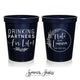 Wedding Stadium Cups #157 - Drinking Partners For Life