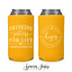 Drinking Partners For Life - Tall Boy 16oz Wedding Can Cooler #153T