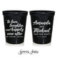 Wedding Stadium Cups #158 - To Love and Laughter
