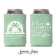 Good Times and Tan Lines - Wedding Can Cooler #80R