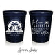 Good Times and Tan Lines - Wedding Stadium Cups #80