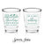 Our Greatest Adventure Continues - Double-Sided Shot Glass #164C -  Wedding Favors, Bridal Wedding Favors, Shot Glasses, Wedding Favor
