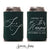 Cheers To Initials  - Wedding Can Cooler #69R