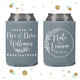Cheers to The Mr and Mrs - Wedding Can Cooler #140R