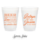 What Happens in Texas (or Your State) - 12oz or 16oz Frosted Unbreakable Plastic Cup #45