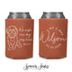 We Wish Our Dog Was Here - Wedding Can Cooler #223R