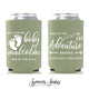 The Adventure Begins - Baby Shower Can Cooler #4