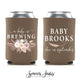 A Baby Is Brewing - Baby Shower Can Cooler #6