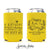 Happy Bee-Day - Birthday Can Cooler #16R - Custom - Birthday Favors, Beverage Insulators, Beer Huggers, Party Favors, Birthday Party