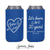 Let's Cheers To 20 Years - Slim 12oz Wedding Can Cooler #7S - Party Favor, Beverage Insulator, Beer Huggers, Anniversary Favor, Cute