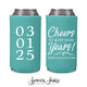 Cheers To Many More Years - Slim 12oz Wedding Can Cooler #10S