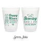 12oz or 16oz Frosted Unbreakable Plastic Cup #215 - Custom Pet Illustration