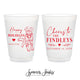 12oz or 16oz Frosted Unbreakable Plastic Cup #217 - Custom Pet Illustration