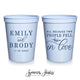 Wedding Stadium Cups #210 - All Because Two People